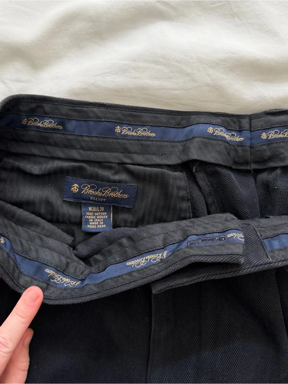 Brooks Brothers Pleated Dress Trousers